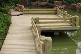 青島防腐木木棧道 鋪設(shè) , 庭院 木棧道施工信息 種